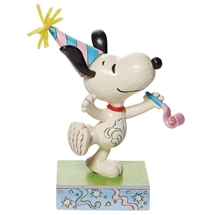 Peanuts - Birthday Snoopy H: 13,5 cm. 